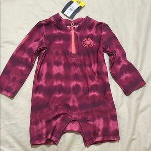 GAP Surf Pink Baby Romper